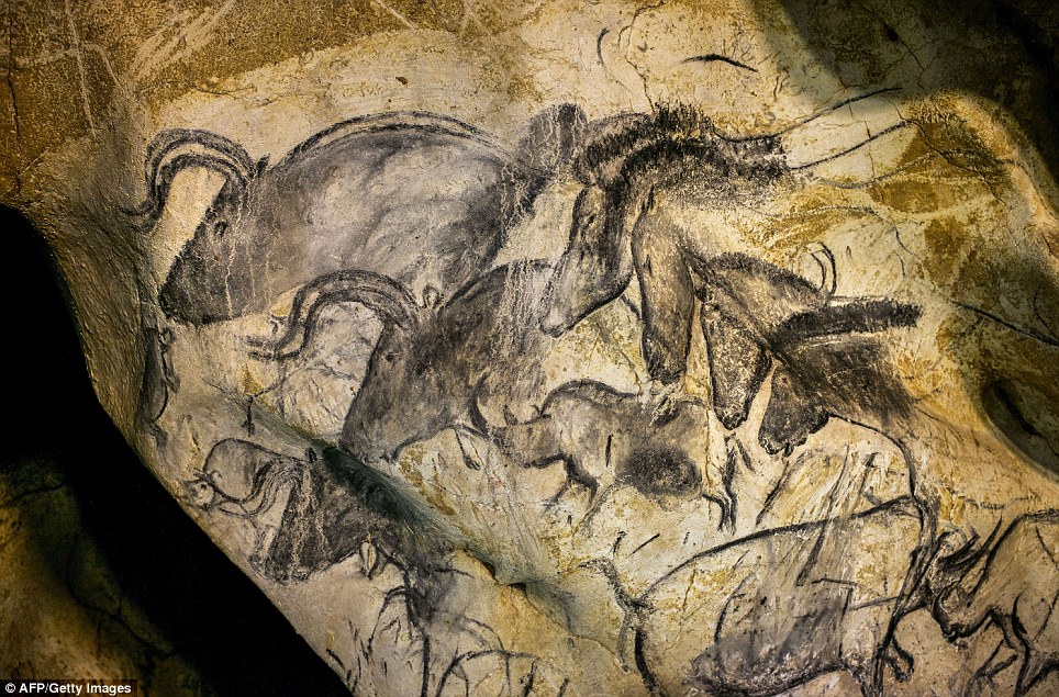 36, 000 Years Old Cave Paintings In France