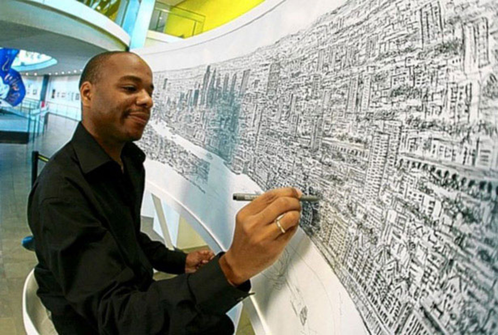 Stephen Wiltshire Drawing by Memory