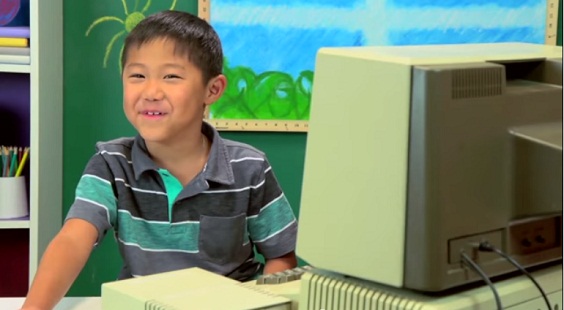 This Is What Happens When Kids Were Given A 1970s Computer. It’s Completely Hilarious… LOL!