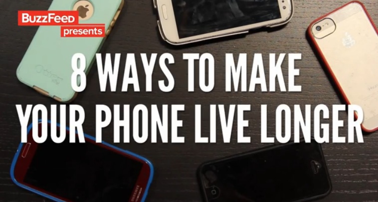 Here Is A Video Of 8 Ways To Make Your Phone Live Longer! We Better Do This!
