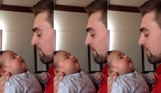 Dad Duets With His Baby For The First Time