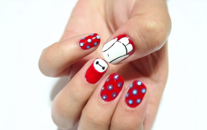 How To Make Big Hero 6 Inspired Nail Art Perfect For Your Fingers