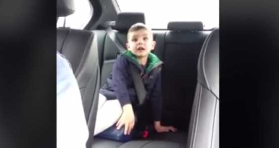 4-Year-Old Son Misbehaves, Daddy Teased Him That Their Car Has An Ejector Seat Which Will ‘Send Him To Space’