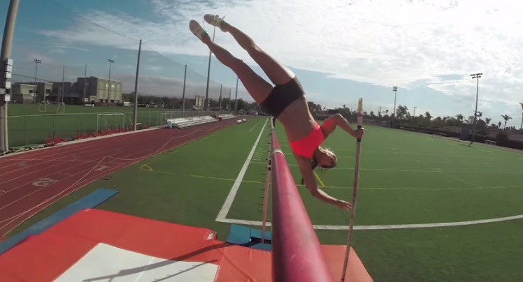 This Amazing Woman Takes You Through Her Pole Vault Routine