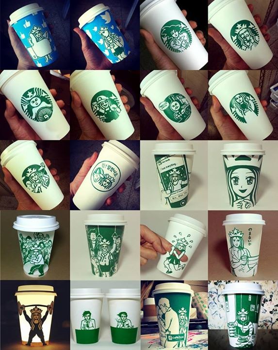 Starbucks is Popular Worldwide But this Korean Artist Did Something Great & Impressive