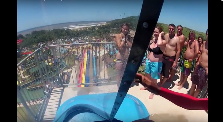 Try Not To Tremble Watching The Descent On These Slides
