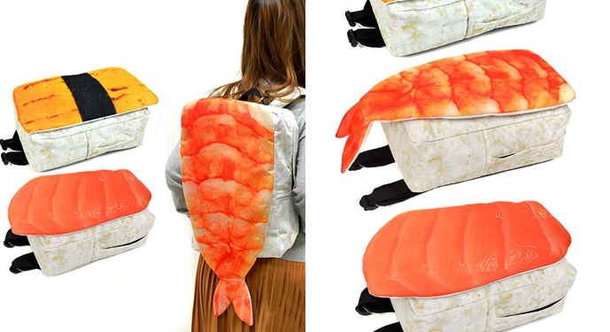 Sushi-Designed Backpacks Are Gaining Popularity In Japan Now- See This