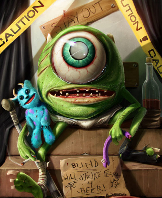 8-mike-wazowski-from-monsters-inc