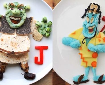30 Cartoon Character-Inspired Food Presentations, Wonderful!